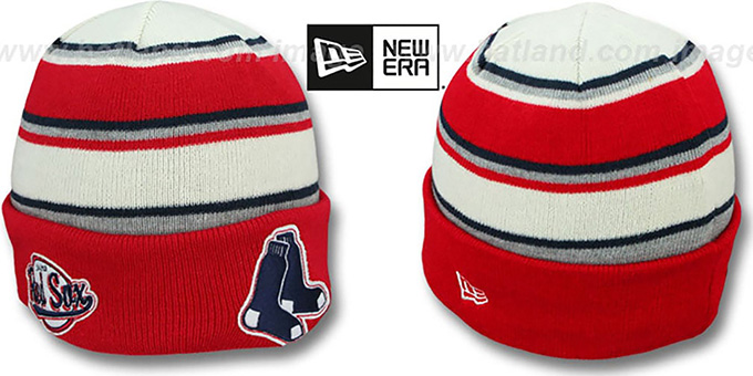 Red Sox 'WINTER TRADITION' Knit Beanie Hat by New Era