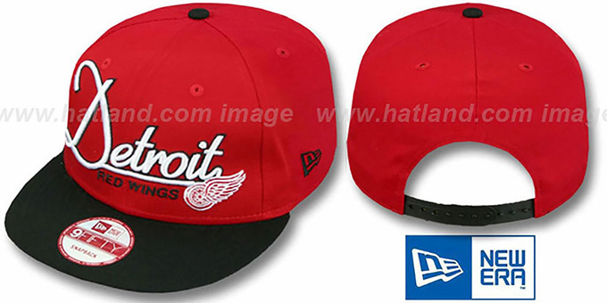 Red Wings '2T CHARZ SNAPBACK' Red-Black Hat by New Era