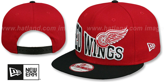 Red Wings 'STOKED SNAPBACK' Red-Black Hat by New Era