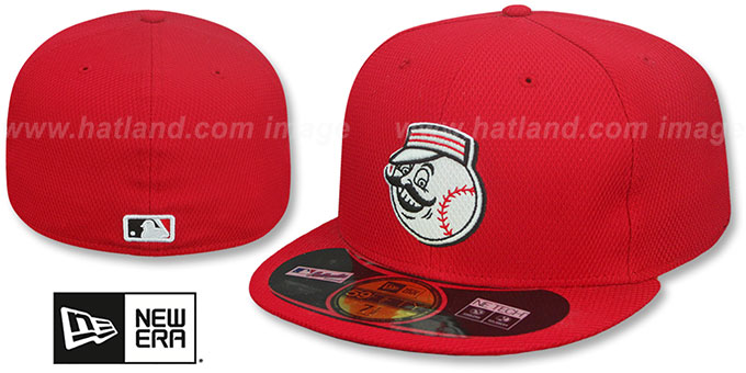 Reds '2015 HOME BP DIAMOND ERA' Red Hat by New Era