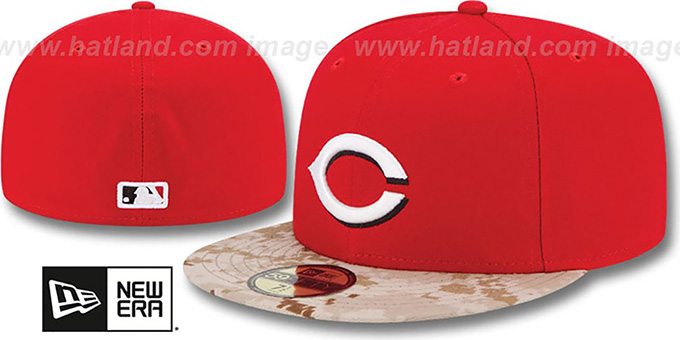 Reds '2015 STARS N STRIPES' Fitted Hat by New Era