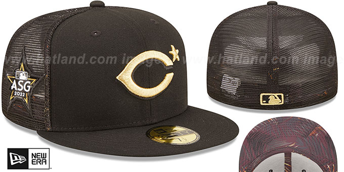 Reds '2022 MLB ALL-STAR GAME' Black Fitted Hat by New Era