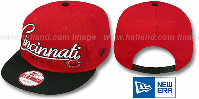 Reds '2T CHARZ SNAPBACK' Red-Black Hat by New Era