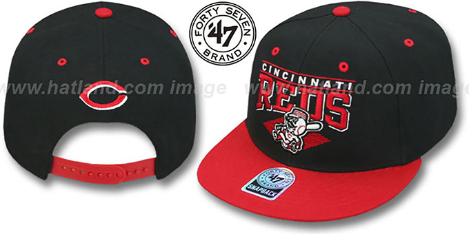 Reds '2T HOLDEN SNAPBACK' Adjustable Hat by Twins 47 Brand