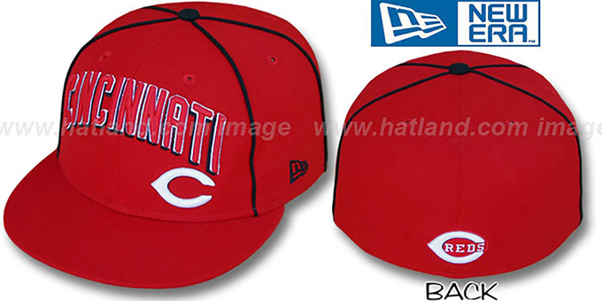 Reds 'CITY-FLAWLESS' Red Fitted Hat by New Era