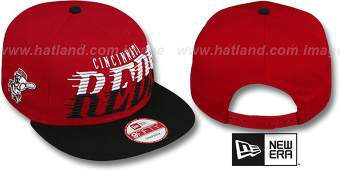 Reds 'SAILTIP SNAPBACK' Red-Black Hat by New Era