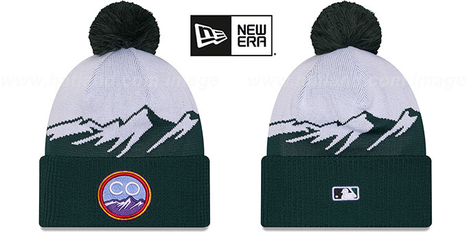 Rockies '2024-25 CITY CONNECT' Knit Beanie Hat by New Era