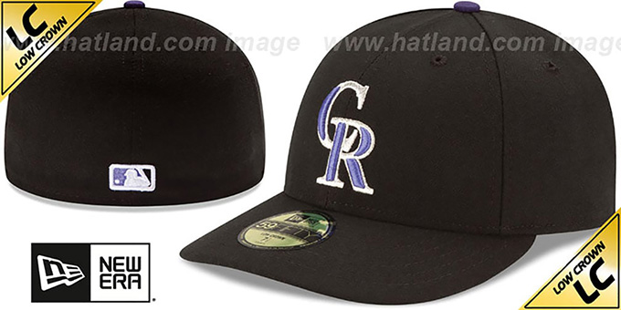 Rockies 'LOW-CROWN' GAME Fitted Hat by New Era