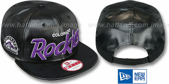 Rockies 'REDUX SNAPBACK' Black Hat by New Era