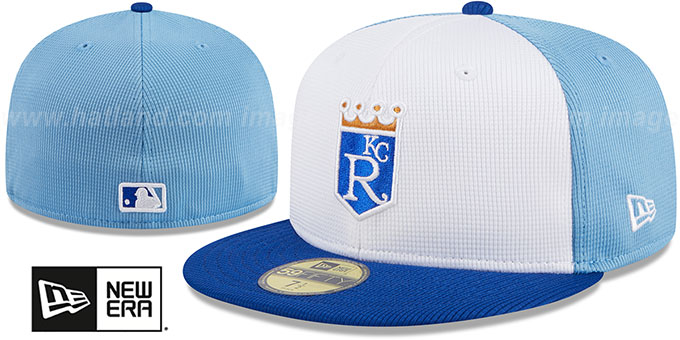 Royals 2024-25 'BATTING PRACTICE' Fitted Hat by New Era