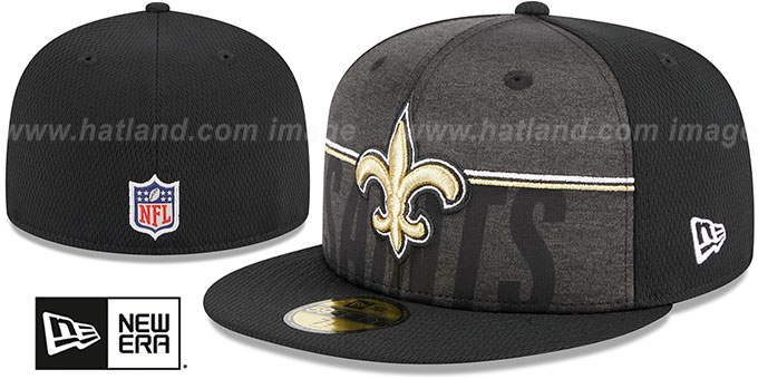 Saints 2023 'NFL TRAINING CAMP' Fitted Hat by New Era