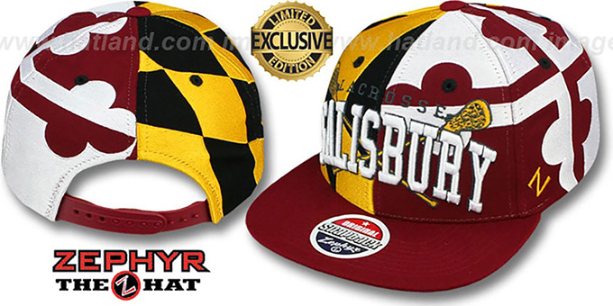 Salisbury 'LACROSSE SUPER-FLAG SNAPBACK' Hat by Zephyr