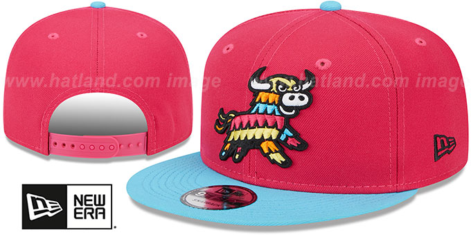 Sea Wolves 'COPA SNAPBACK' Pink-Blue Hat by New Era