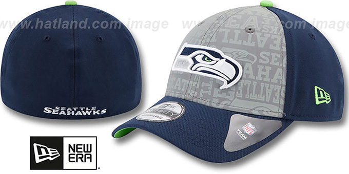 Seahawks '2014 NFL DRAFT FLEX' Navy Hat by New Era