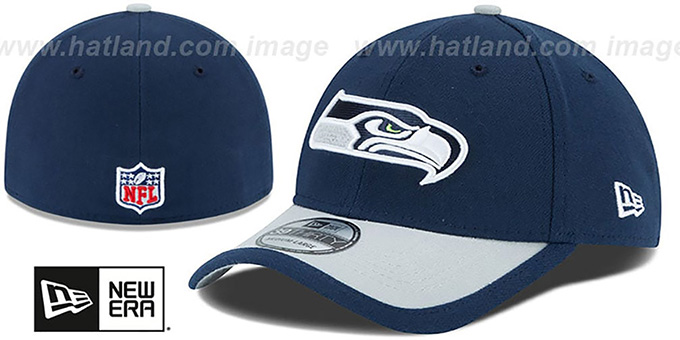 Seahawks '2015 NFL STADIUM FLEX' Navy-Grey Hat by New Era