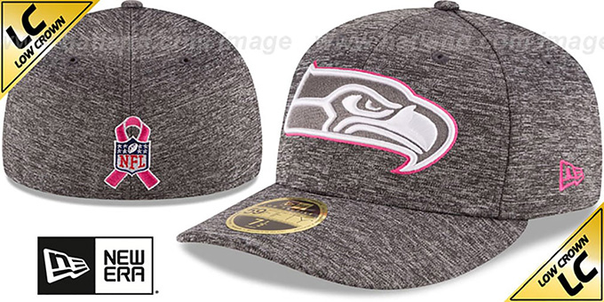 Seahawks '2016 LOW-CROWN BCA' Grey Fitted Hat by New Era