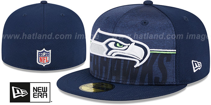 Seahawks 2023 'NFL TRAINING CAMP' Fitted Hat by New Era