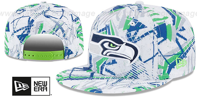 Seahawks 'GEOMET TRICK SNAPBACK' Hat by New Era