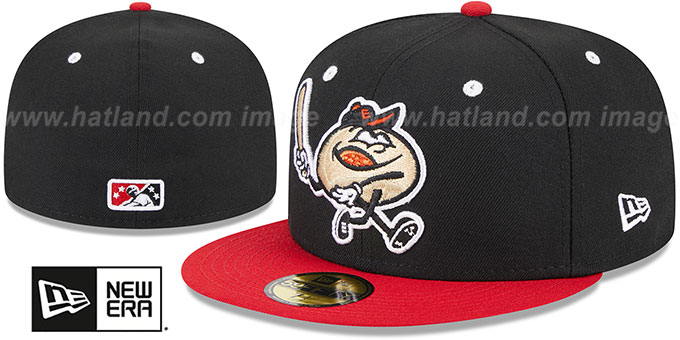 SeaWolves 'THEME NIGHT' Black-Red Fitted Hat by New Era