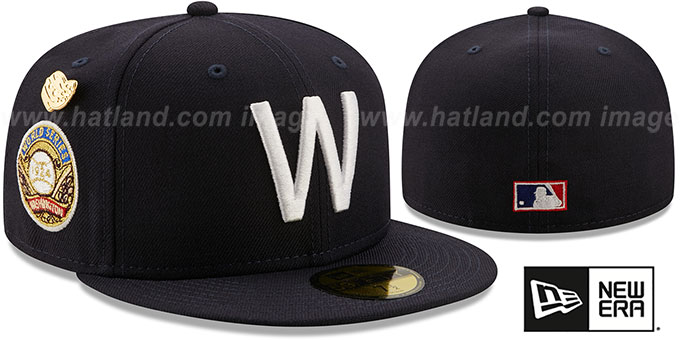 Senators 1924 'LOGO-HISTORY' Navy Fitted Hat by New Era