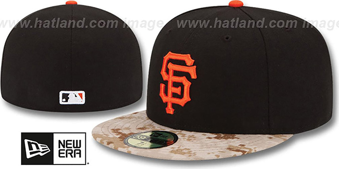 SF Giants '2015 STARS N STRIPES' Fitted Hat by New Era