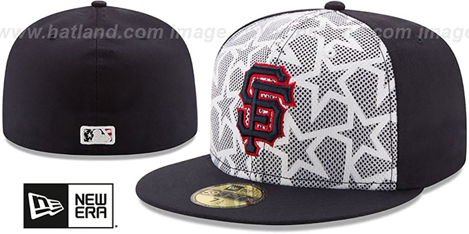 SF Giants '2016 JULY 4TH STARS N STRIPES' Fitted Hat by New Era