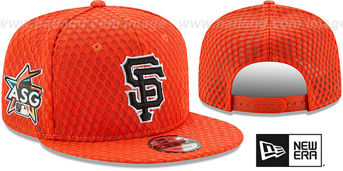 SF Giants '2017 MLB HOME RUN DERBY SNAPBACK' Orange Hat by New Era