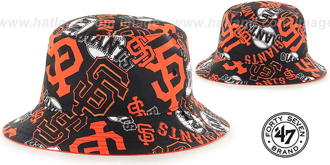 SF Giants 'BRAVADO BUCKET' Hat by Twins 47 Brand