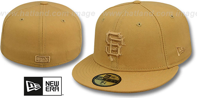 SF Giants 'WHEATOUT' Fitted Hat by New Era