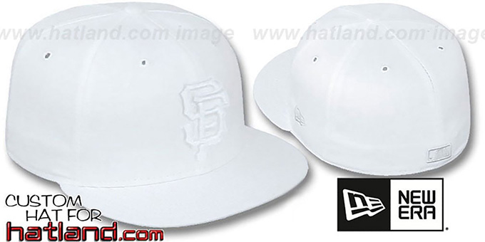 SF Giants 'WHITEOUT' Fitted Hat by New Era