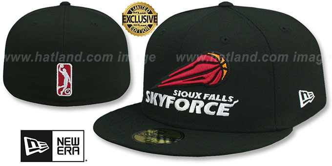 Skyforce 'NBA G-LEAGUE' Black Fitted Hat by New Era