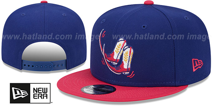 Sod Poodles 'COPA SNAPBACK' Navy-Fuschia Hat by New Era