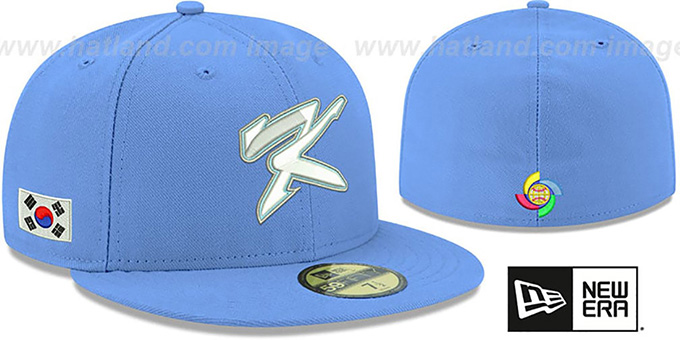 South Korea 'PERFORMANCE WBC-2' Sky Hat by New Era