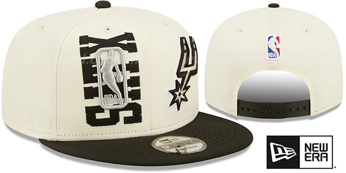 Spurs '2022 NBA DOUBLE WHAMMY DRAFT SNAPBACK' Hat by New Era