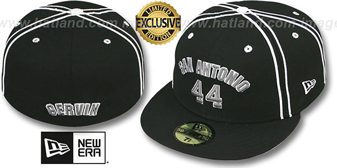 Spurs GERVIN 'TEAM-UP' Black Fitted Hat by New Era