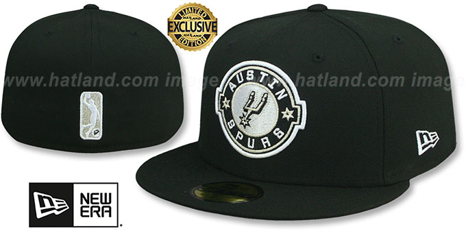 Spurs 'NBA G-LEAGUE' Black Fitted Hat by New Era