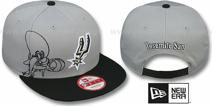 Spurs 'SIDE-TEAM' YOSEMITE SAM SNAPBACK Hat by New Era