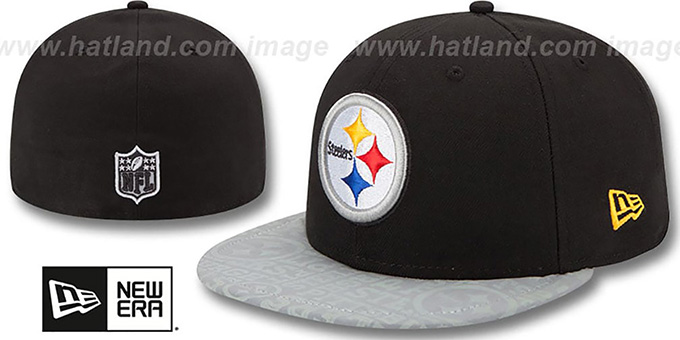 Steelers '2014 NFL DRAFT' Black Fitted Hat by New Era