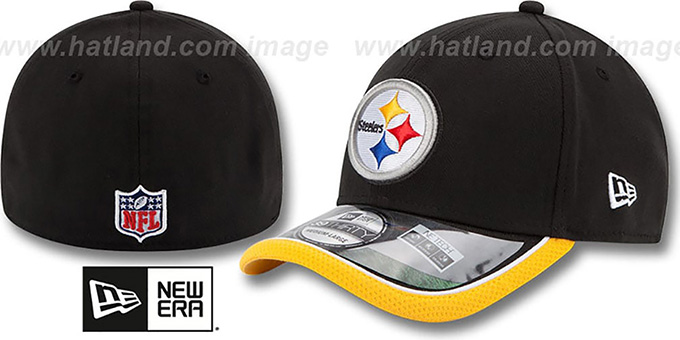 Steelers '2014 NFL STADIUM FLEX' Black Hat by New Era