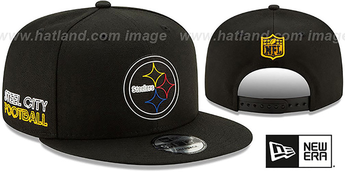 Pittsburgh Steelers 2020 NFL VIRTUAL DRAFT SNAPBACK Black Hat