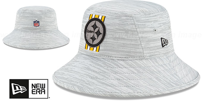 Steelers '2021 NFL TRAINING BUCKET' Hat by New Era