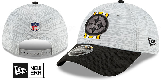 Steelers '2021 NFL TRAINING CAMP STRETCH-SNAP' Hat by New Era