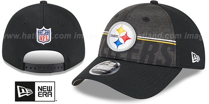 Steelers 2023 'NFL 940 TRAINING CAMP STRETCH SNAP' Hat by New Era