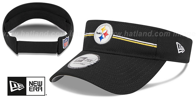 Steelers 2023 'NFL TRAINING CAMP VISOR' Black by New Era