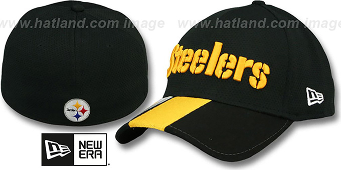 Steelers 'HELMET HIT VISOR' Flex Hat by New Era