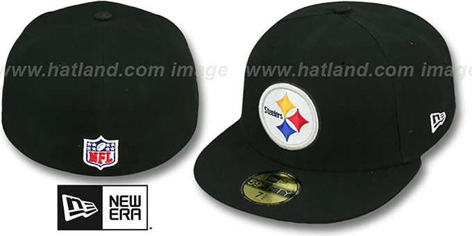 Steelers 'NFL STADIUM' Black Fitted Hat by New Era