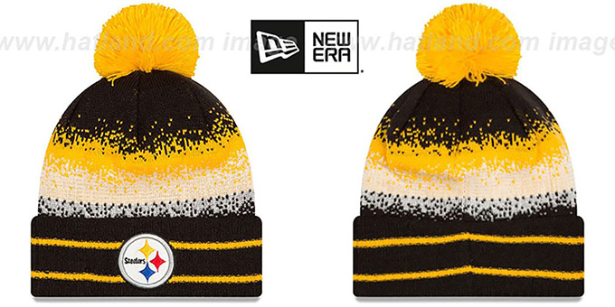 Steelers 'SPEC-BLEND' Knit Beanie Hat by New Era