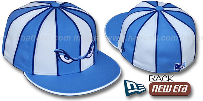 Storm '12-PACK' Baby Blue-White Fitted Hat by New Era