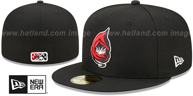 Storm 'MILB MARVEL DEFENDERS' Black Fitted Hat by New Era