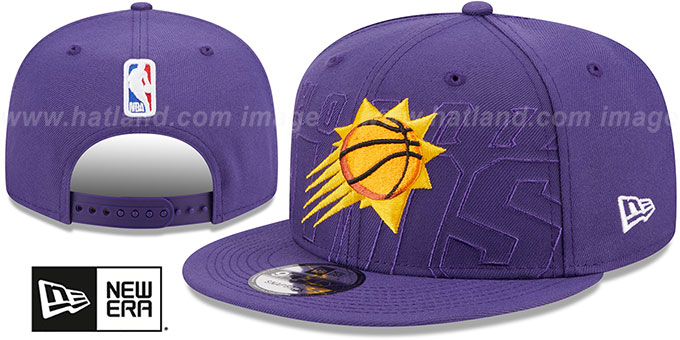 Suns 2023 'NBA DRAFT SNAPBACK' Purple Hat by New Era